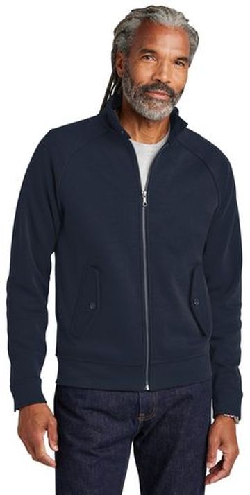 Brooks Brothers 9.1oz 57/43 Poly/Cotton Double-Knit Full-Zip Jacket